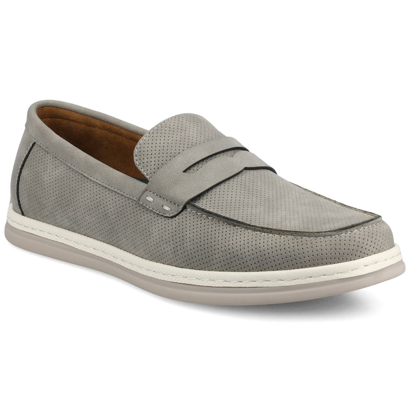Vance Brantley Casual Slip - on Perforated Penny Loafer - Bundle Bus