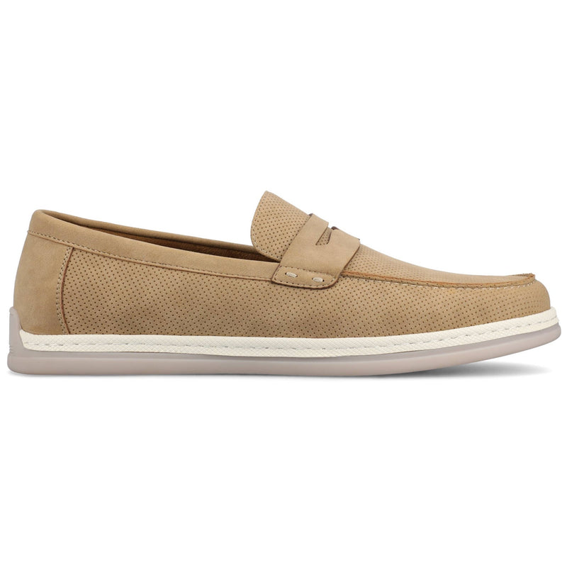 Vance Brantley Casual Slip - on Perforated Penny Loafer - Bundle Bus