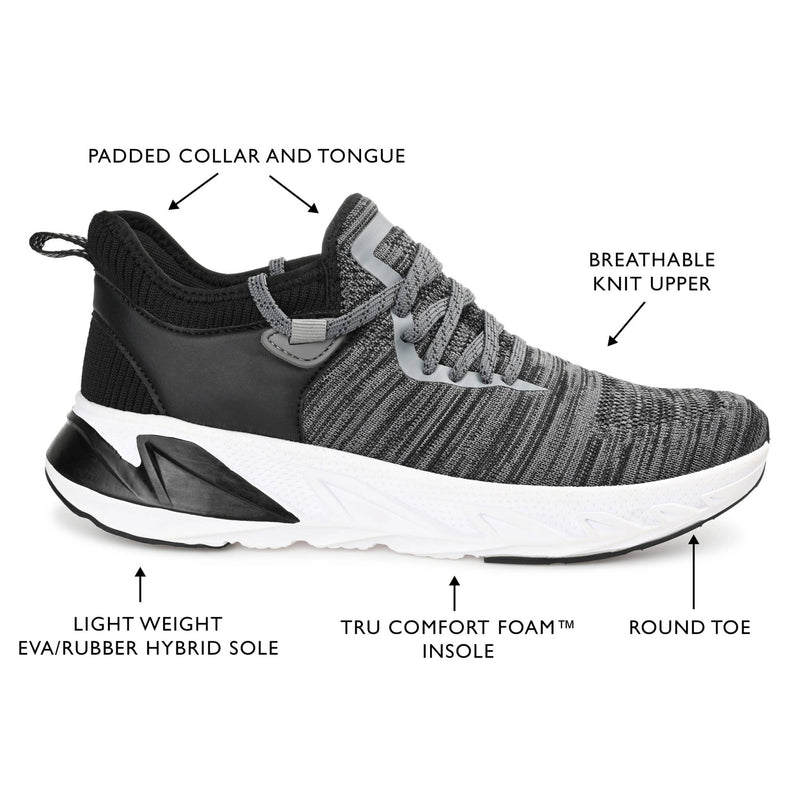Vance Co. Gibbs Knit Athleisure Sneaker - Bundle Bus