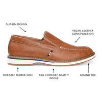 Vance Co. Harrison Slip - on Casual Loafer - Bundle Bus