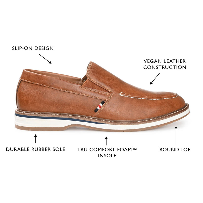 Vance Co. Harrison Slip - on Casual Loafer - Bundle Bus