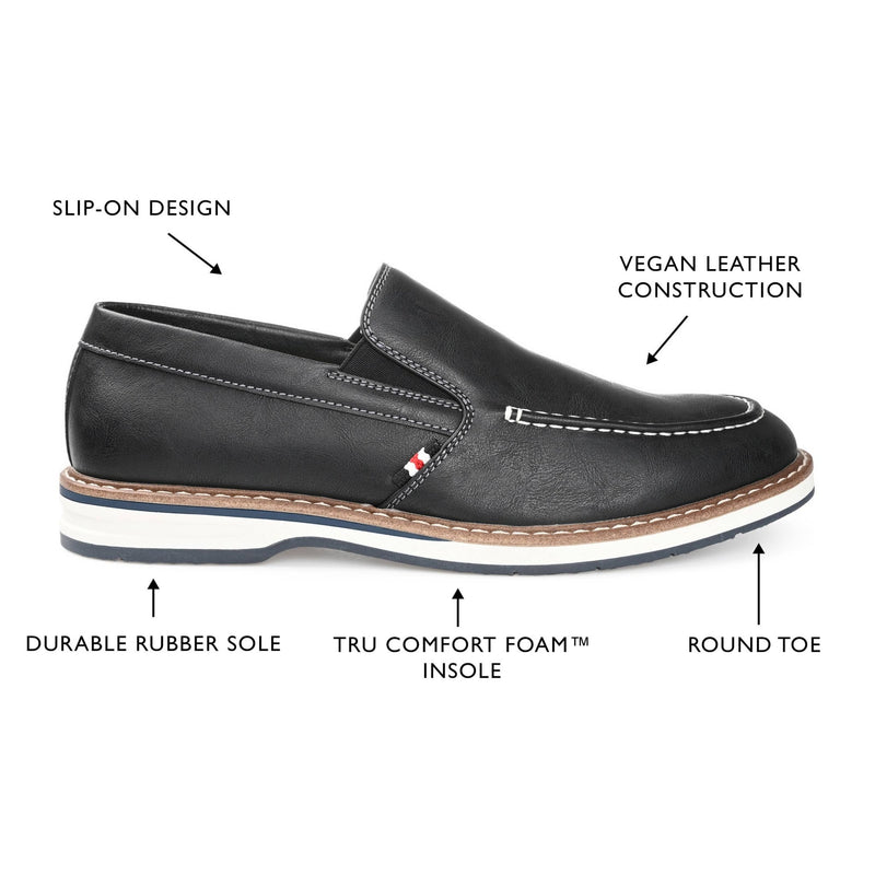 Vance Co. Harrison Slip - on Casual Loafer - Bundle Bus