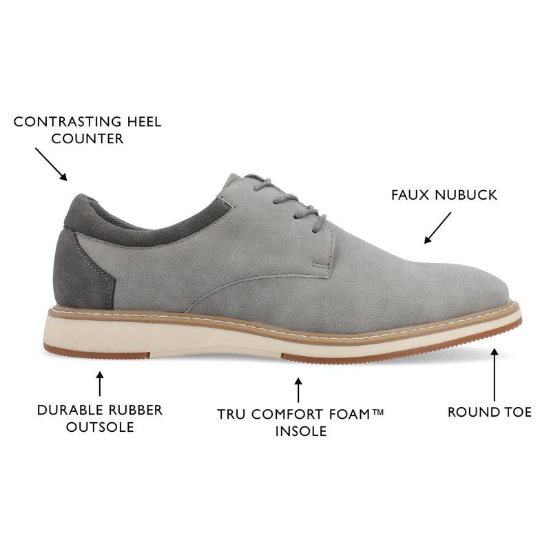 Vance Co. Hodges Plain Toe Hybrid Dress Shoe - Bundle Bus