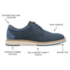 Vance Co. Hodges Plain Toe Hybrid Dress Shoe - Bundle Bus