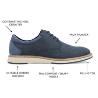 Vance Co. Hodges Plain Toe Hybrid Dress Shoe - Bundle Bus