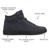 Vance Co. Justin High Top Sneaker - Bundle Bus