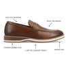 Vance Co. Kahlil Penny Loafer - Bundle Bus
