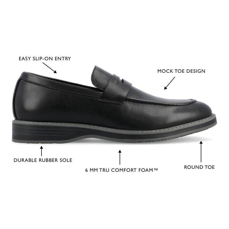 Vance Co. Kahlil Penny Loafer - Bundle Bus