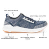 Vance Co. Keller Knit Athleisure Sneaker - Bundle Bus