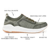 Vance Co. Keller Knit Athleisure Sneaker - Bundle Bus