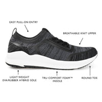 Vance Co. Keller Knit Athleisure Sneaker - Bundle Bus