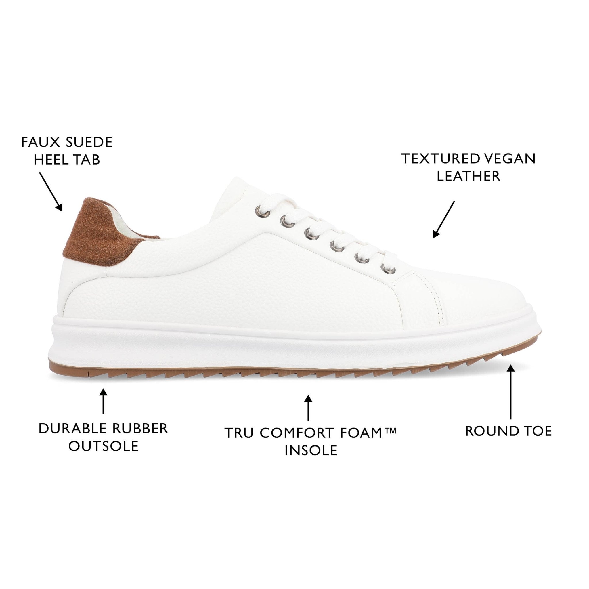 Vance Co. Robby Casual Sneaker - Bundle Bus