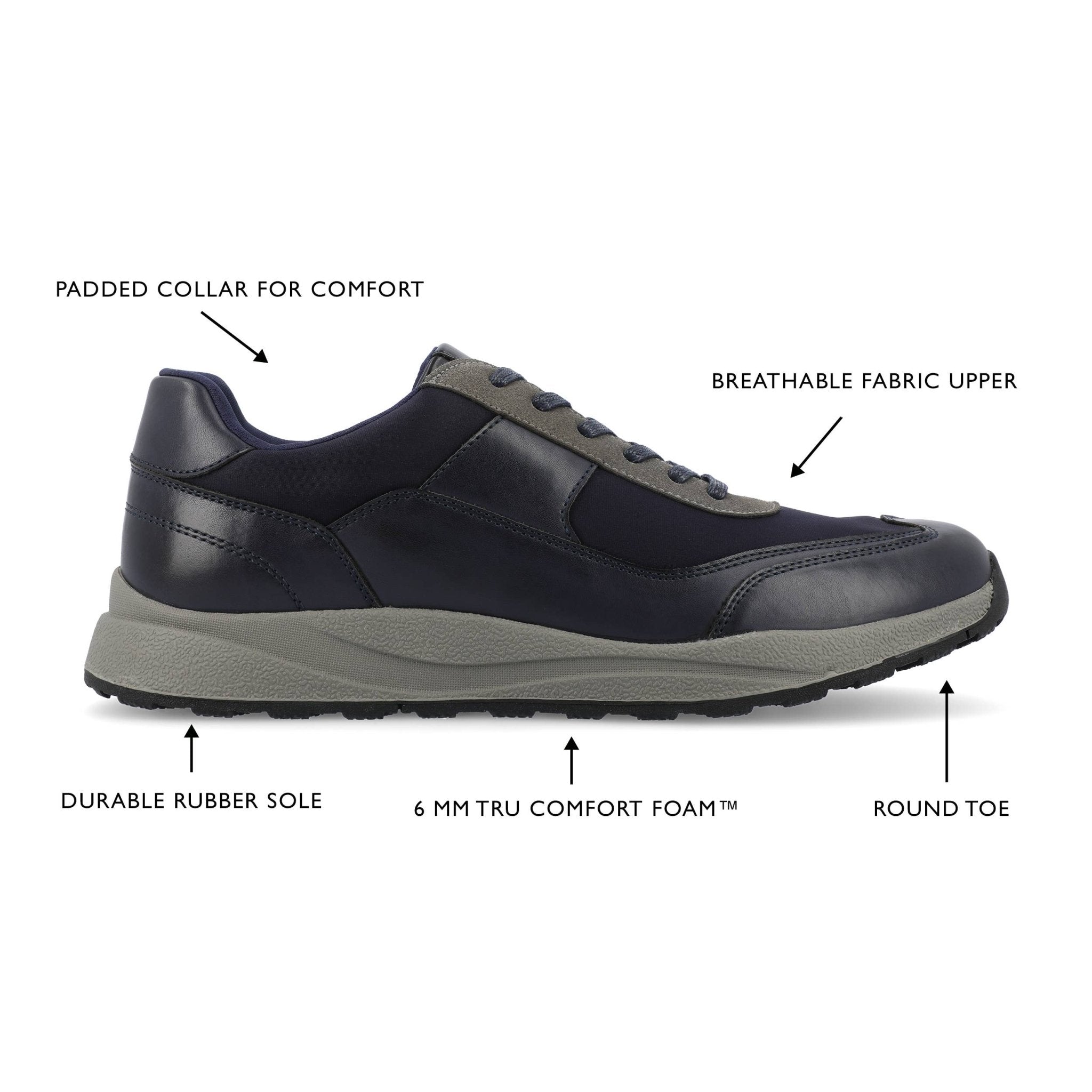 Vance Co. Thomas Casual Sneaker - Bundle Bus