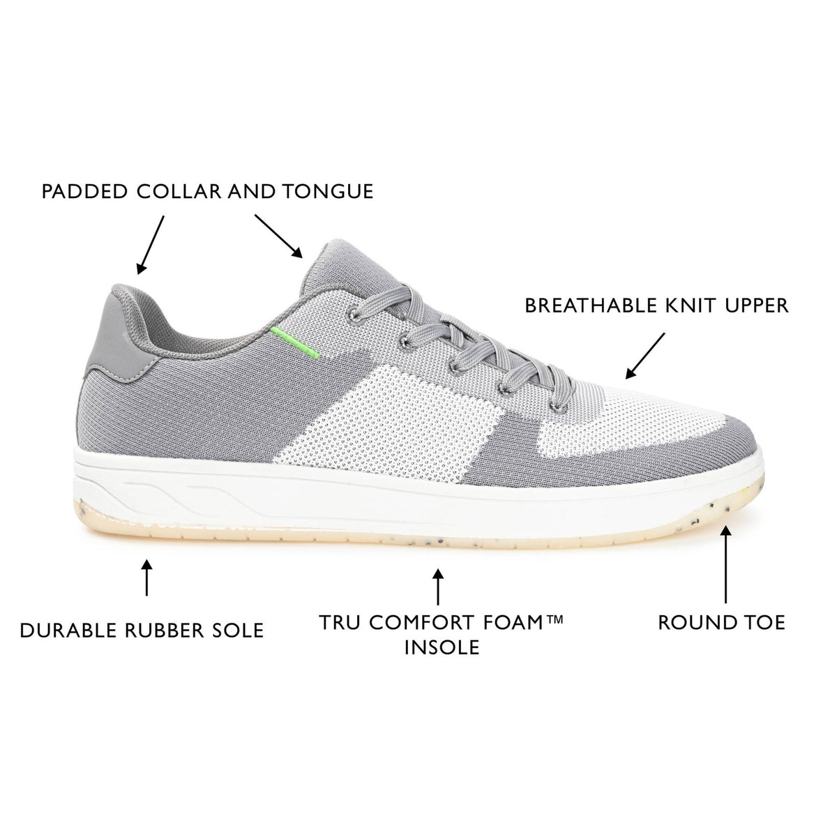 Vance Co. Topher Knit Athleisure Sneaker - Bundle Bus