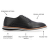 Vance Co. Weber Plain Toe Hybrid Dress Shoe - Bundle Bus