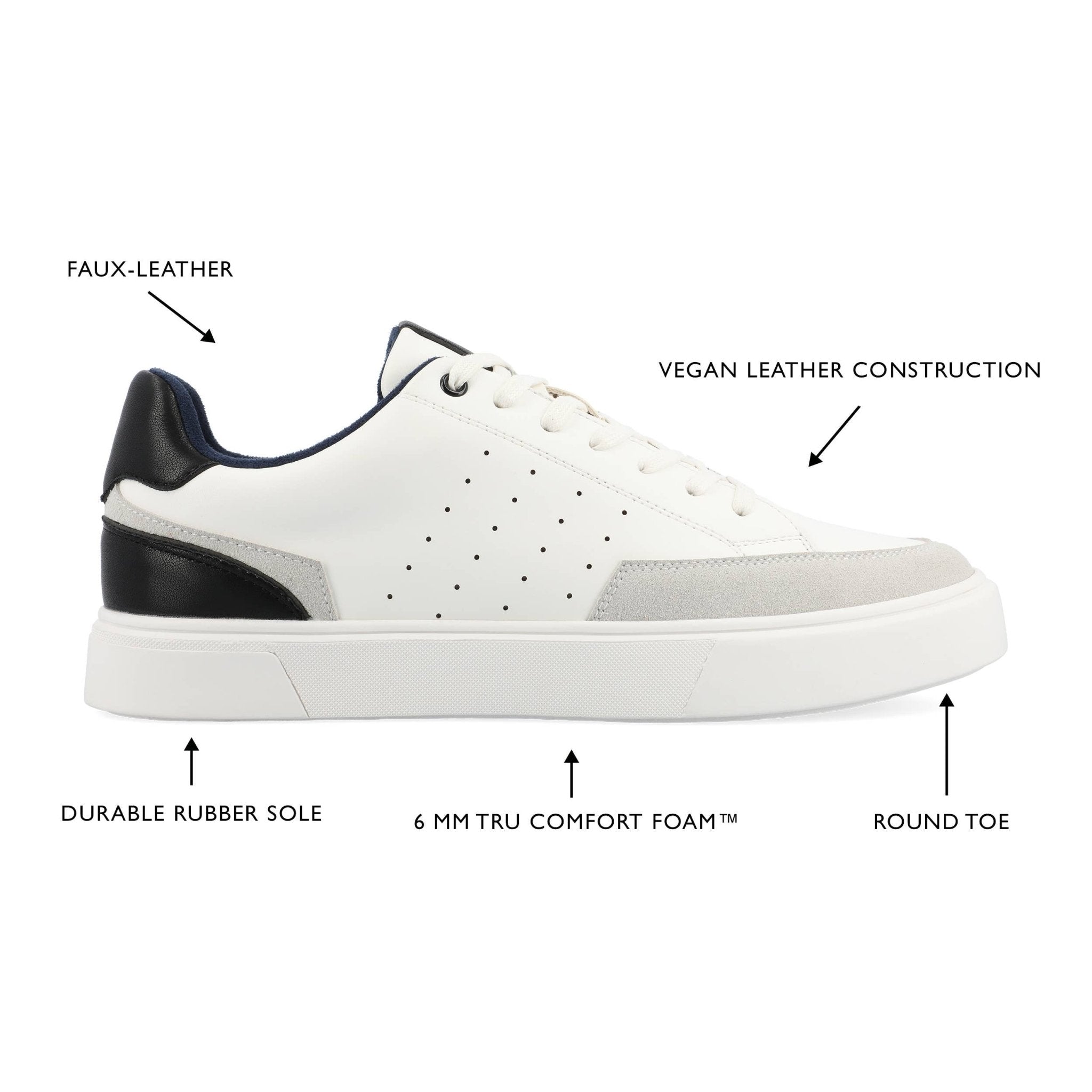 Vance Co. Wesley Casual Sneaker - Bundle Bus