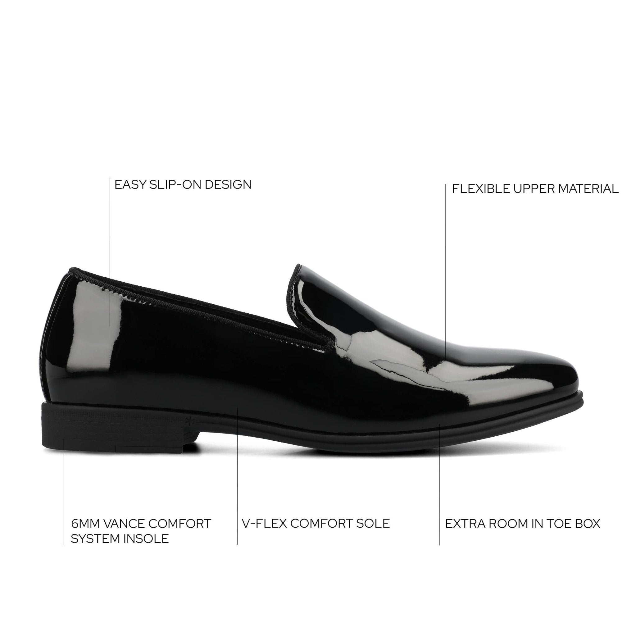 Vance Giovanni Slip - on Venetian Dress Loafer - Bundle Bus