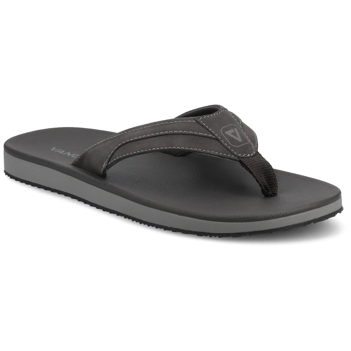 Vance Mens Boyd Comfort Flexible Flip - flop Sandal - Bundle Bus