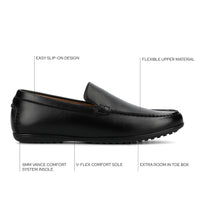 Vance Sergio Slip - on Venetian Driving Loafer - Bundle Bus