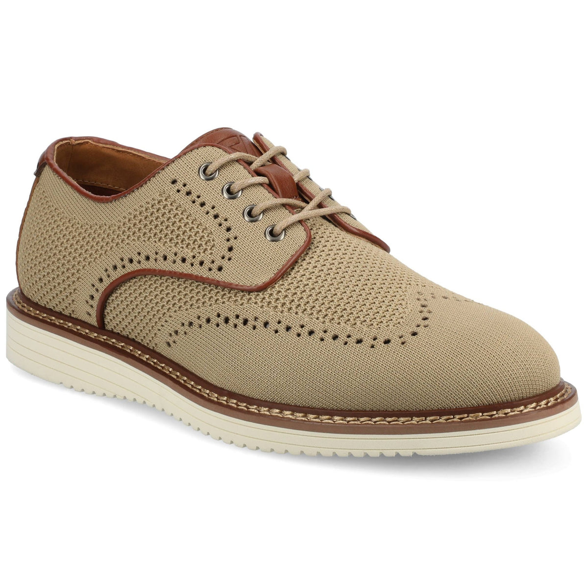 Vance Whitaker Casual Knit Hybrid Wingtip Dress Shoe - Bundle Bus