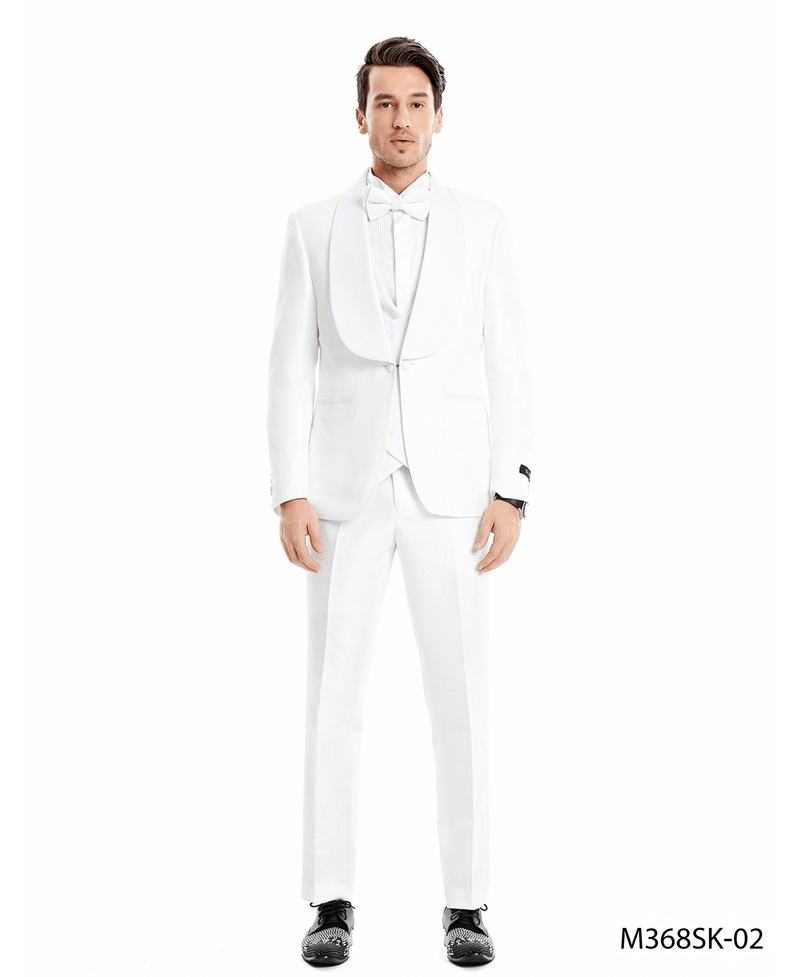 White Mens - suit - Bundle Bus