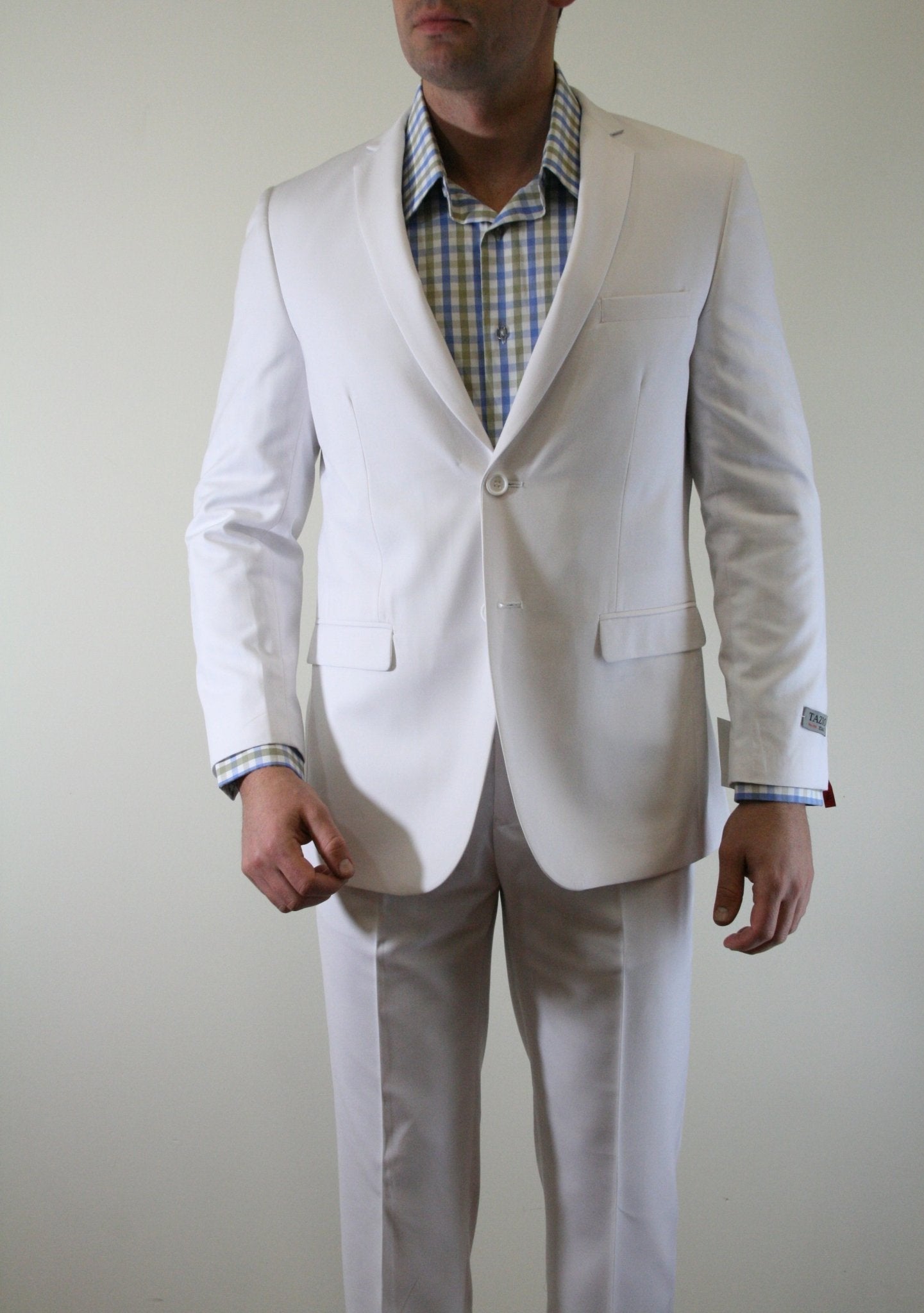 White Slim Fit 2 - PC Suits - Bundle Bus