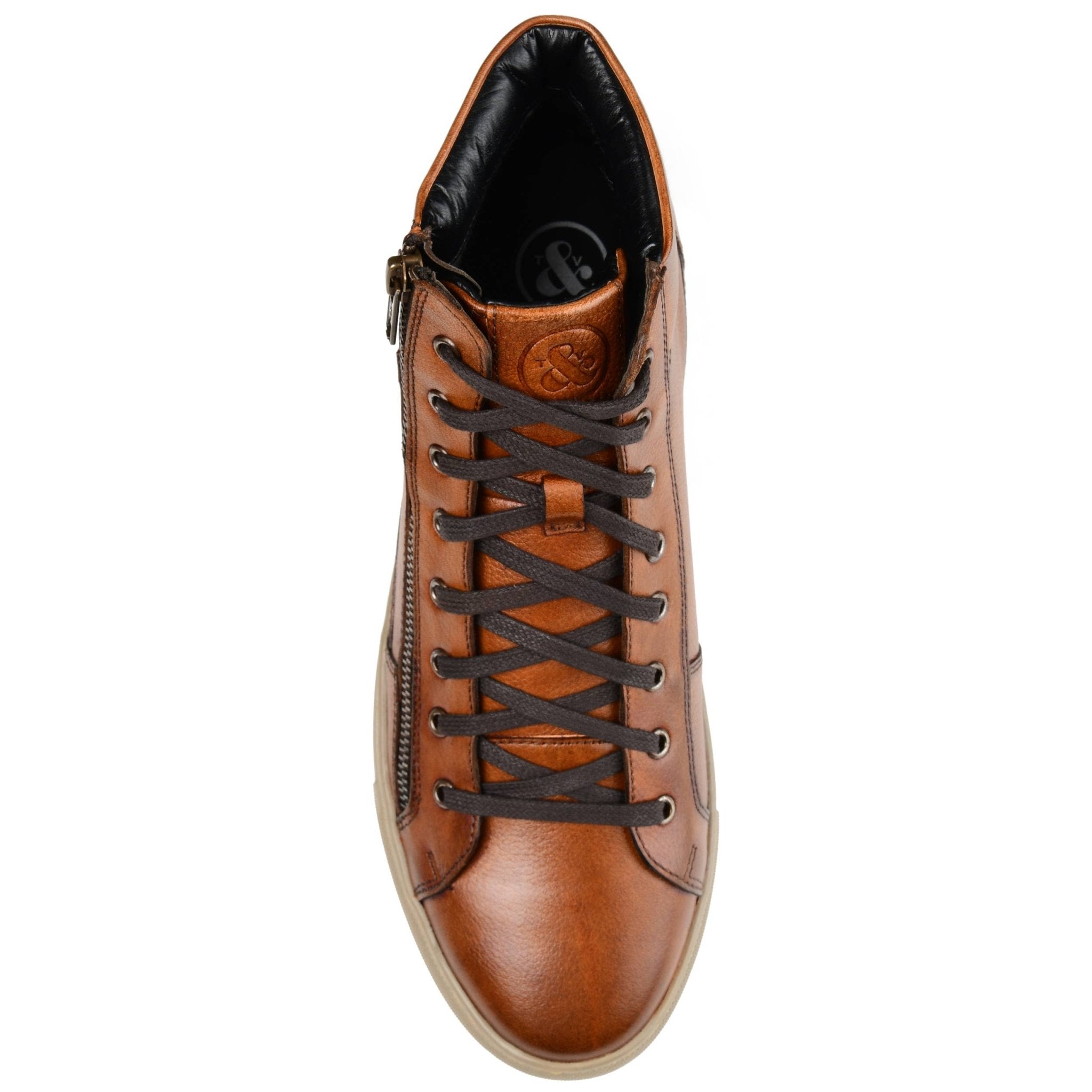 Xander Leather High Top Sneaker - Bundle Bus