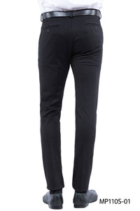 Z - Flex Knit Trousers, Black - Bundle Bus