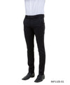 Z - Flex Knit Trousers, Black - Bundle Bus