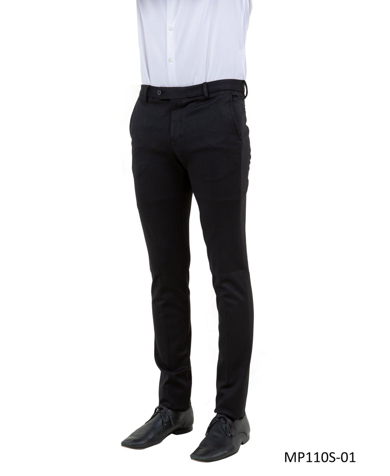 Z - Flex Knit Trousers, Black - Bundle Bus