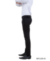 Z - Flex Knit Trousers, Black - Bundle Bus
