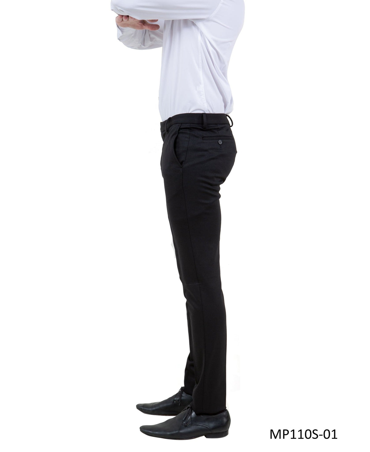 Z - Flex Knit Trousers, Black - Bundle Bus