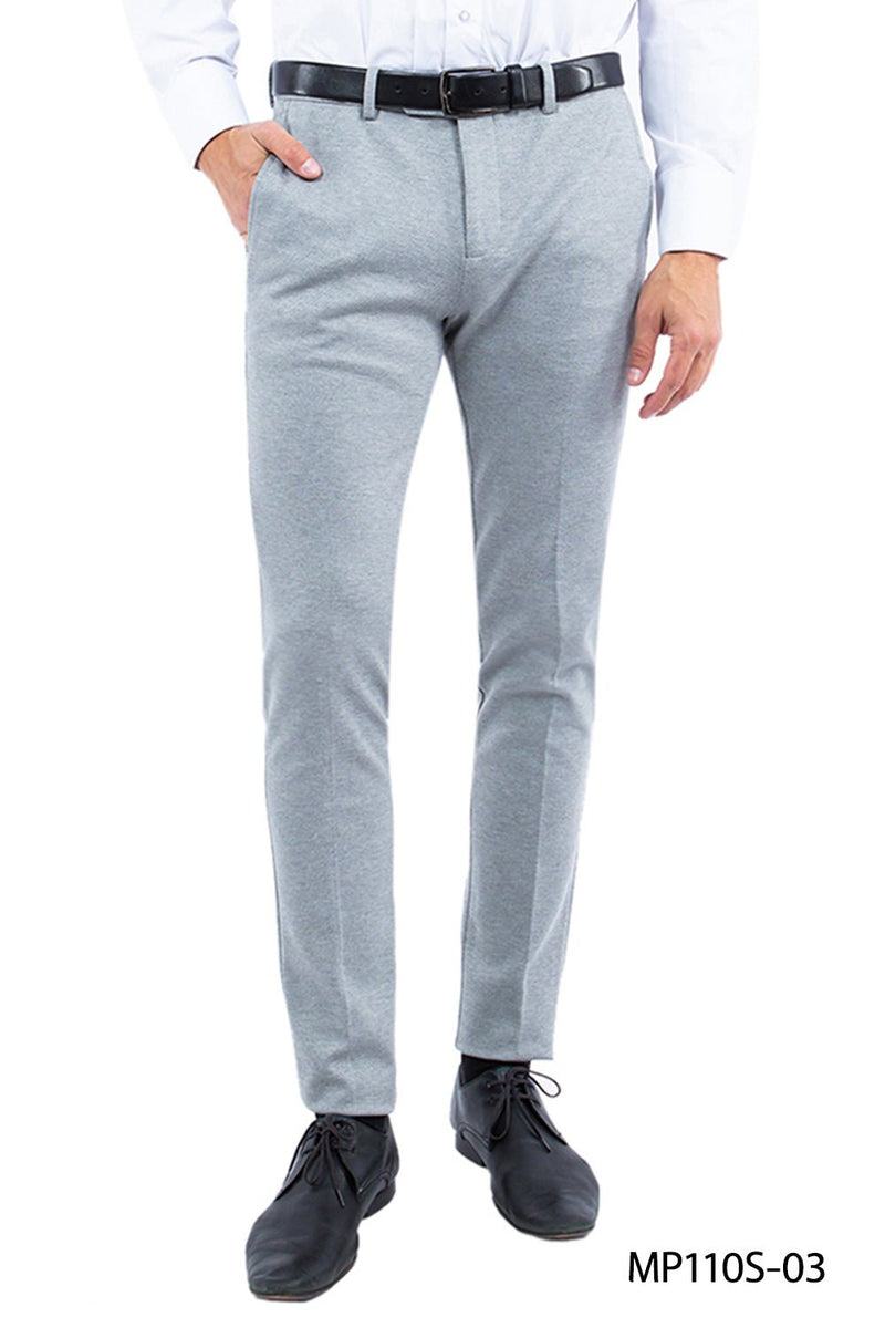 Z - Flex Knit Trousers, Grey - Bundle Bus