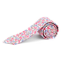 Floral Cotton Slim Tie 2.5"  - NVC-FLORAL5