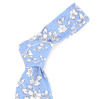 Floral Cotton Slim Tie 2.5"  - NVC-FLORAL6