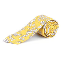 Floral Cotton Slim Tie 2.5"  - NVC-FLORAL6