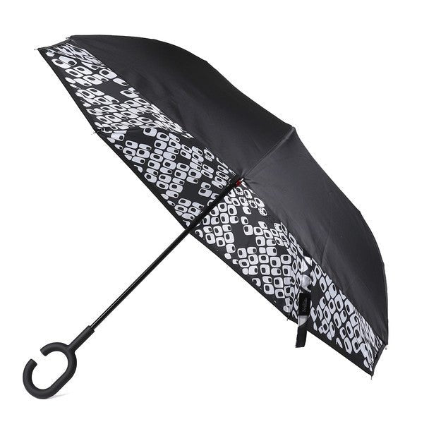 Abstract Geometric Open Inverted Umbrella -IUM18085 - Bundle Bus