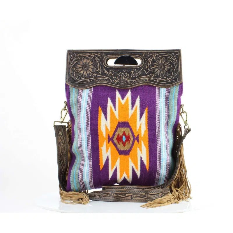 American Bison Colorful Serape Shopper AB 1786 - Bundle Bus