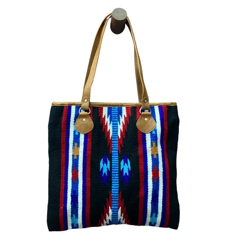 American Bison Colorful Serape Shopper AB 1788 - Bundle Bus
