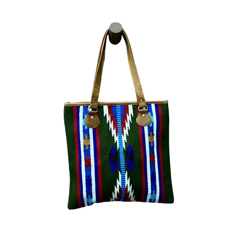 American Bison Colorful Serape Shopper AB 1788 - Bundle Bus