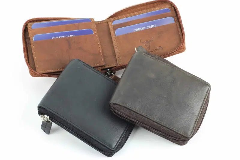 American Bison Zip Around Wallet: 15712 - Bundle Bus