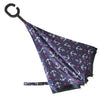 Anchor Pattern Reverse Open Inverted Umbrella -IUM18094-NV - Bundle Bus