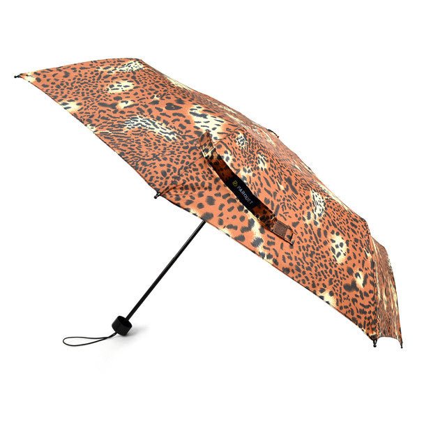 Animal Print Compact Umbrella with Plastic Handle - UM5006 - Bundle Bus