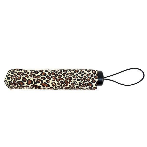 Animal Print Telescopic Compact Umbrella with Plastic Handle - UM5005 - Bundle Bus