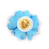 Assorted Solid Mini Bouquet Clutch Back Flower Lapel Pin 4pc Combo Set 4FLP-TURQ - Bundle Bus