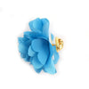 Assorted Solid Mini Bouquet Clutch Back Flower Lapel Pin 4pc Combo Set 4FLP-TURQ - Bundle Bus