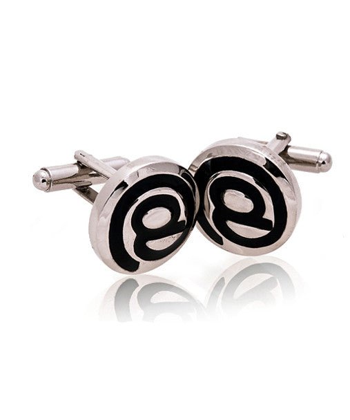 At Sign Novelty Cufflink NCL1705 - Bundle Bus