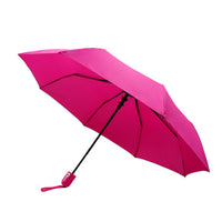 Auto Open Compact Solid Color Travel Umbrella - UM5029 - Bundle Bus