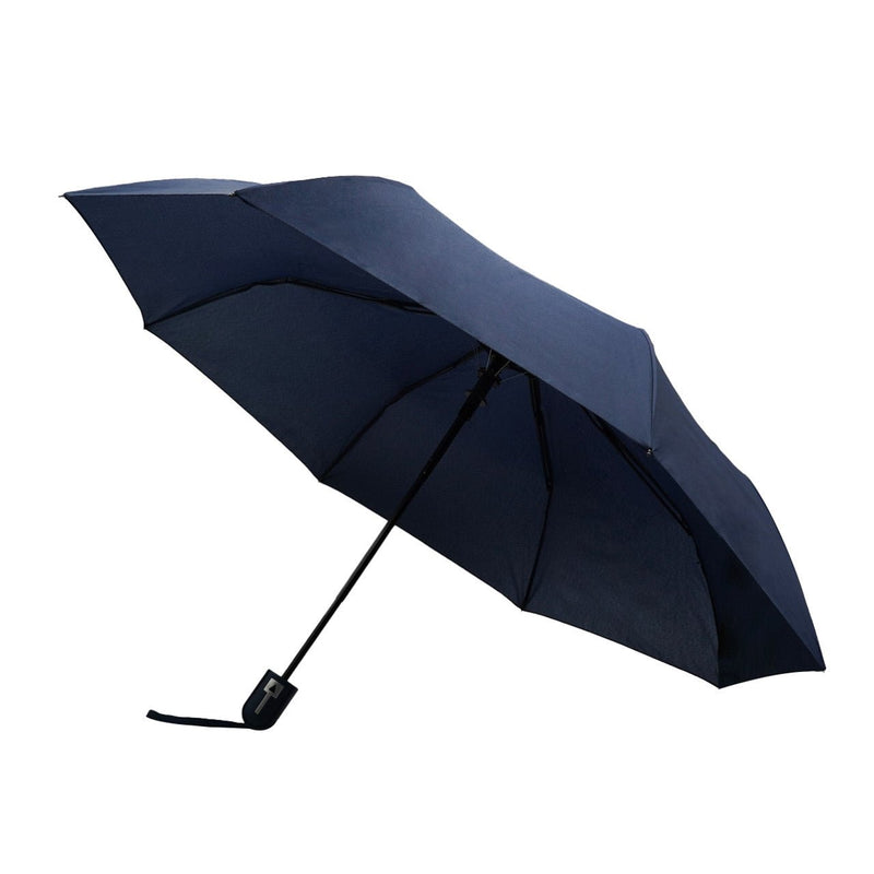 Auto Open Compact Solid Color Travel Umbrella - UM5029 - Bundle Bus