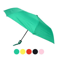 Auto Open Compact Solid Color Travel Umbrella - UM5029 - Bundle Bus